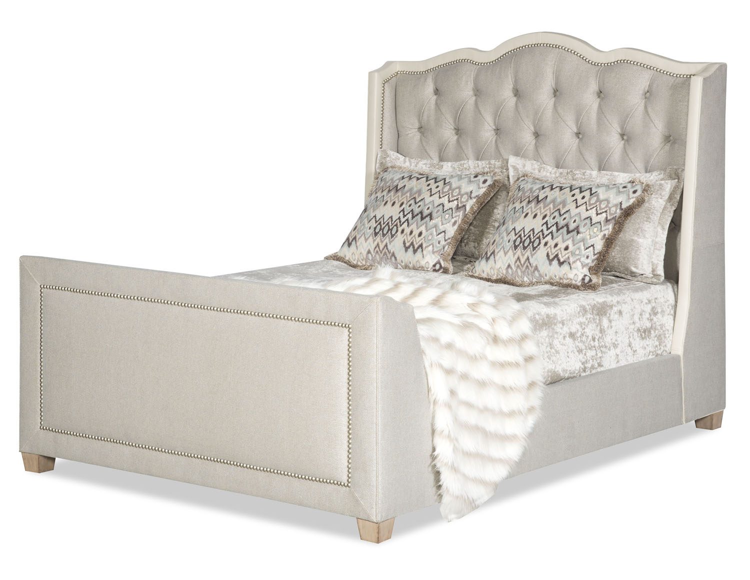 B13 QUEEN BED HARLOW BED Paul Robert Furniture